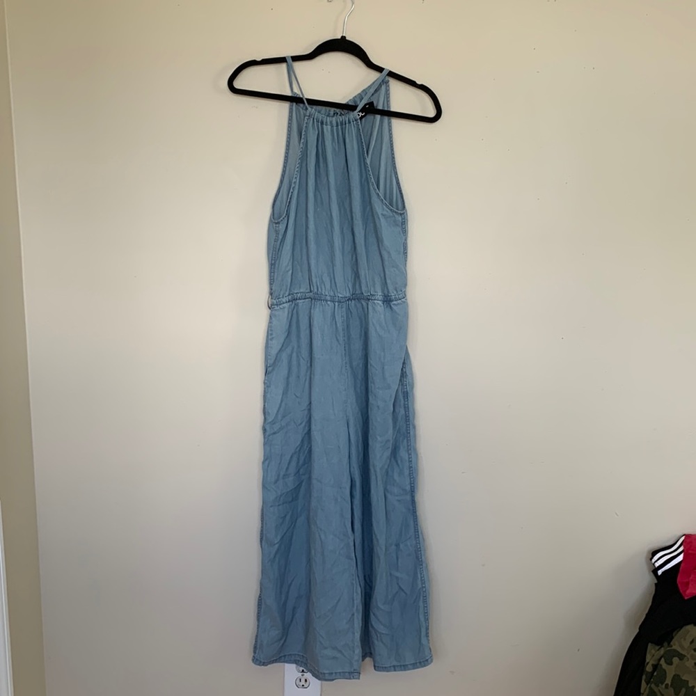 Denim jumpsuit